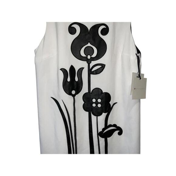 Stylish Floral Pattern Sleeveless Dress - Picture 4 of 5